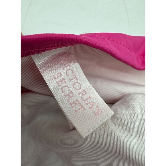 Victoria's Secret Womens Hipster Tie Bikini Set Size M Multicolor Stripe Stretch - Picture 3 of 11